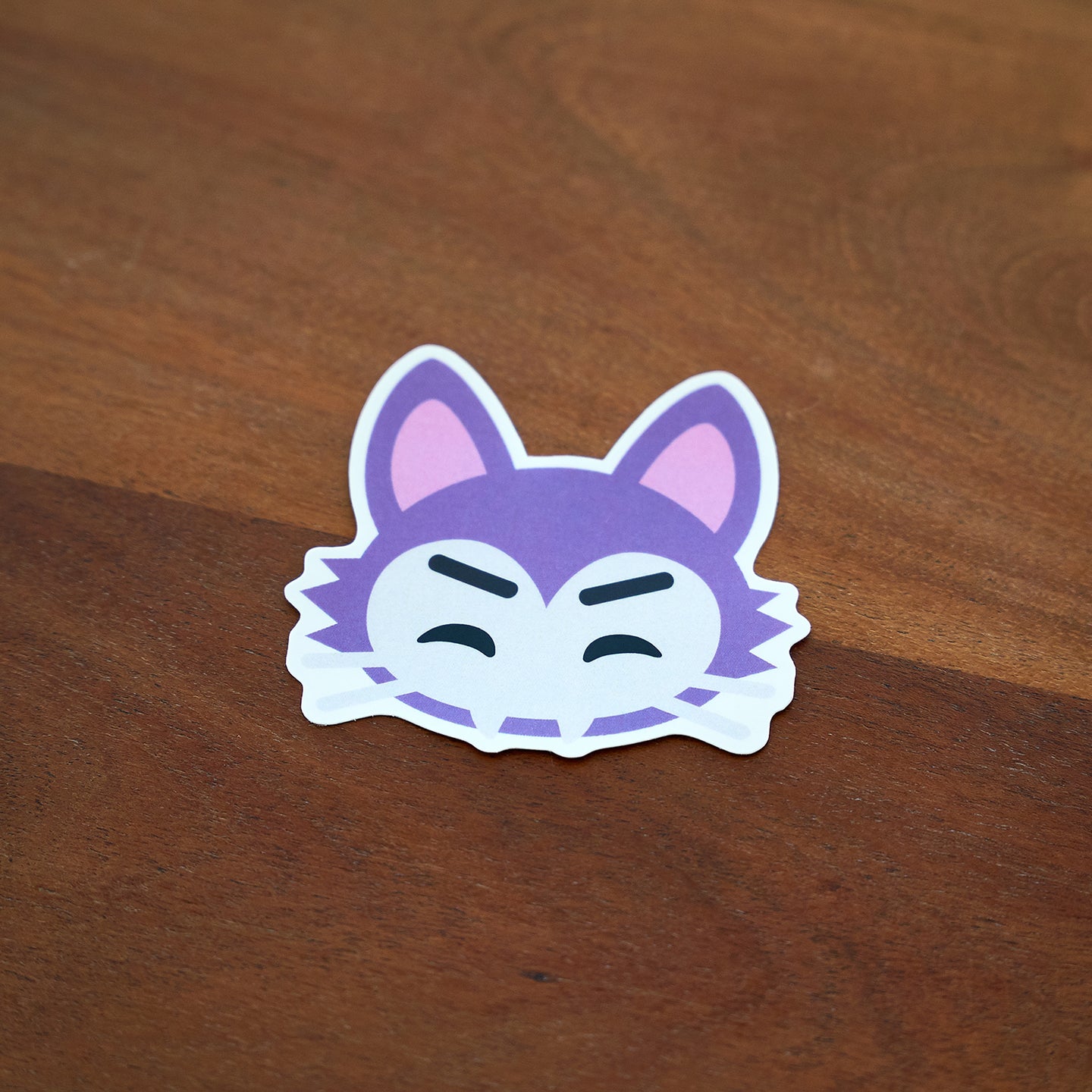 Emoji Sticker - Skullcat Happy – Super Merch Shop