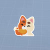 Emoji Sticker - Catfive Snack
