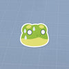 Emoji Sticker - Frog Sweat