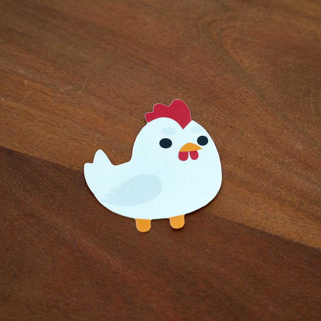 Mini Chicken Sticker – Super Merch Shop