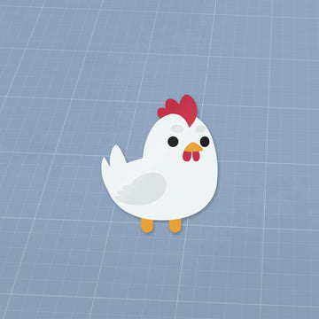 Mini Chicken Sticker